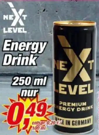 Posten Börse Next Level Energy Drink 250 ml Angebot