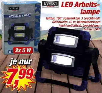 Posten Börse Kynast LED Arbeitslampe 2x5 W Angebot