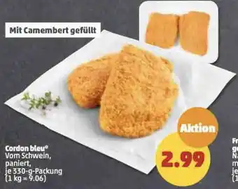 PENNY Cordon Bleu 330g Angebot