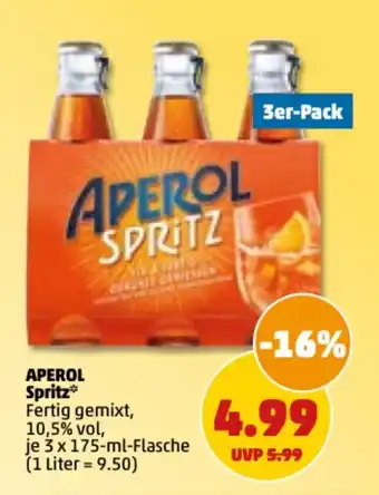 PENNY Aperol Spritz 3*175ml Angebot