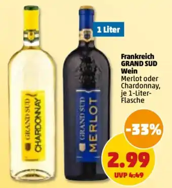 PENNY Grand Sud Wein 1L Angebot