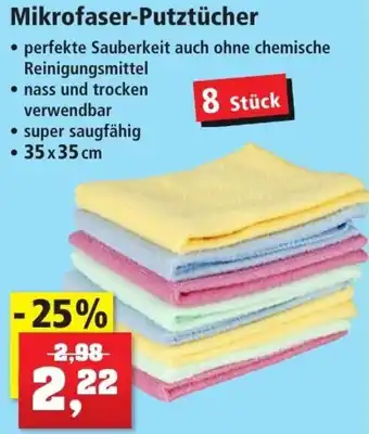 Thomas Philipps Mikrofaser Putztücher 8 Stück Angebot