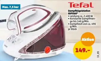 PENNY Tefal Dampfbugelstation l GV 9560 Angebot