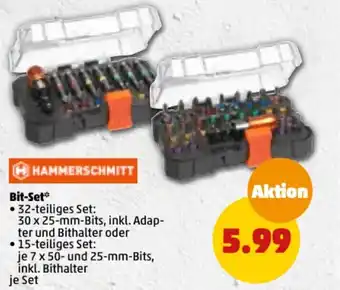 PENNY Hammerschmitt Bit-Set Angebot