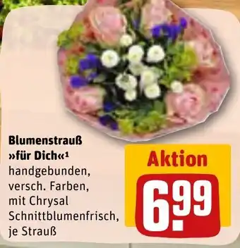 REWE Blumenstauẞ>>für Dich<< Angebot