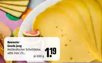 REWE Beemster Gouda jung 100 g Angebot