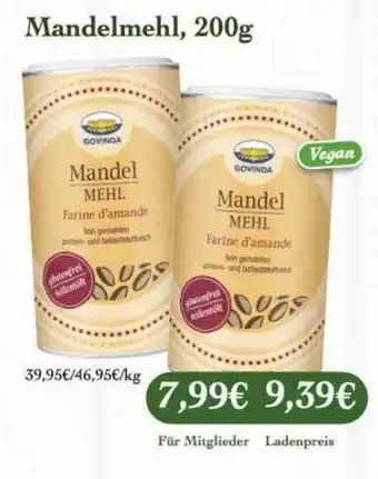 LPG Biomarkt Mandelmehl Angebot