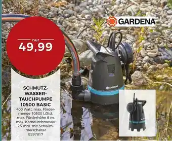 BBM Baumarkt Schmutzwassertauchpumpe 10500 basic Angebot