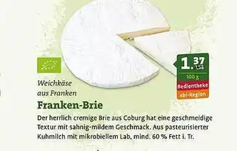 Ebl Naturkost Franken-brie Angebot