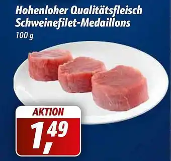 Simmel Hohenloher qualitätsfleisch schweinefilet-medaillons Angebot