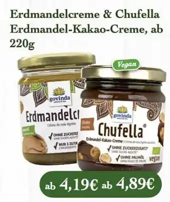 LPG Biomarkt Erdmandelcreme & chufella erdmandel-kakao-creme Angebot