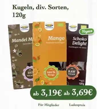 LPG Biomarkt Kugeln Angebot