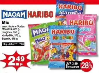 Krümet Sonderposten Maoam/Haribo Mix Angebot