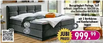 Möbel Boss Boxspringbett Portage Angebot