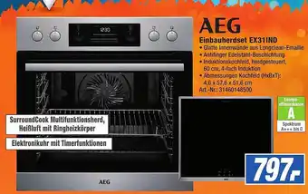 Expert Technomarkt Aeg einbauherdset ex31ind Angebot