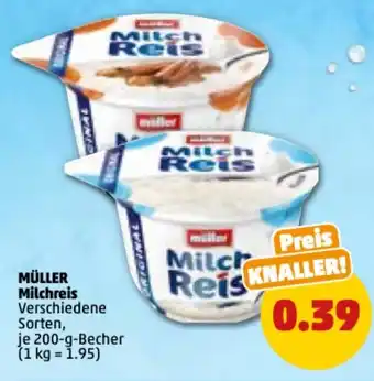 PENNY Muller Milchreis 200g Angebot