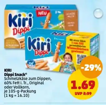 PENNY Kiri Dipi Snack 105g Angebot