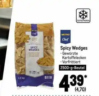 METRO Metro chef spicy wedges Angebot