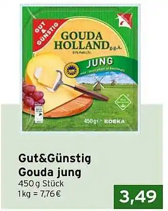 CAP Markt Gut & günstig gouda jung Angebot