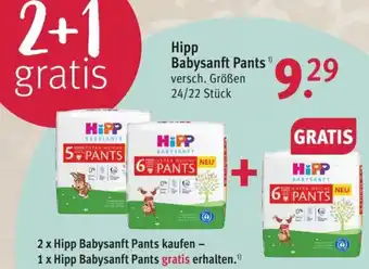 Rossmann Hipp Babysanft Pants 24/22 Stück Angebot