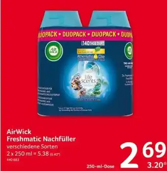 Selgros Air Wick Freshmatic Nachfuller Duo 2*250ml Angebot