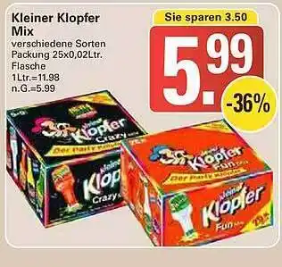 WEZ Kleiner klopfer mix Angebot