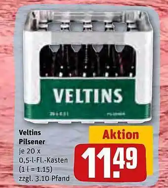 REWE Kaufpark Veltins pilsener Angebot