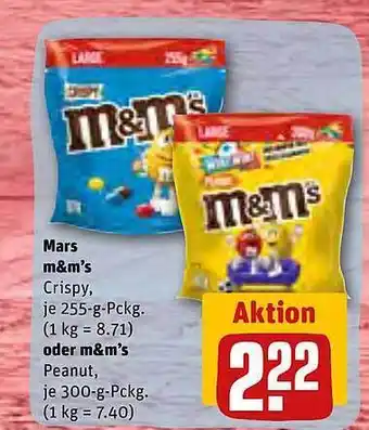 REWE Mars m&m's oder m&m's Angebot