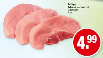 Markant Saftige Schweineschnitzel in Scheiben 1kg Angebot