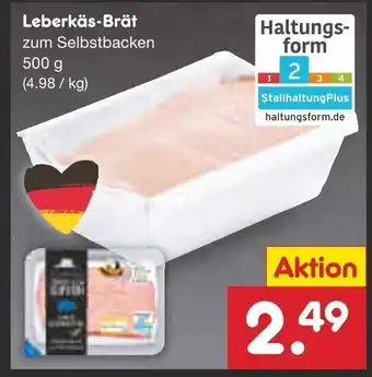 Netto Marken-Discount Leberkas-Brat 500g Angebot