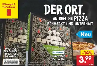 Netto Marken-Discount Baywatch Berlin Pizza 486-500g Angebot