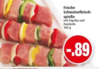 Markant Frische Schweinefleisch Spieße 100g Angebot