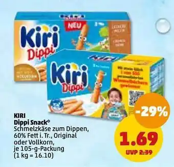 PENNY Kiri dippi snack Angebot