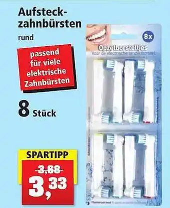 Thomas Philipps Aufsteck-zahnbürsten Angebot