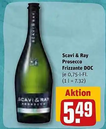 REWE Scavi & ray prosecco frizzante doc Angebot