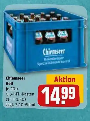 REWE Kaufpark Chiemseer hell Angebot