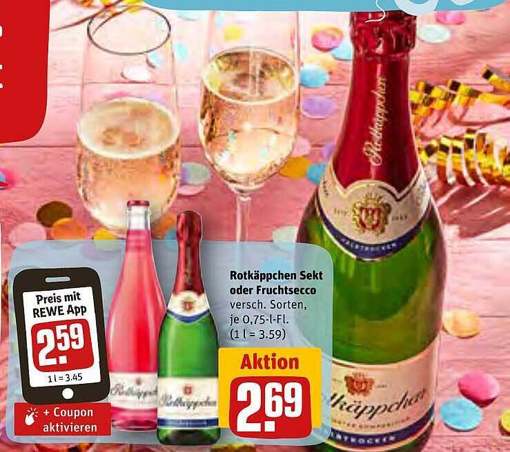 Faszinierend Rewe Rotkäppchen Sekt Angebot Bild