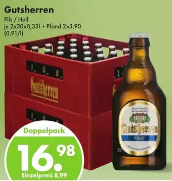 Trink und Spare Gutsherren Pils/Hell 2x30x0,33 L Angebot