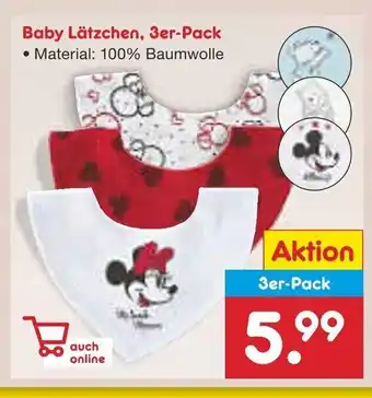 Netto Marken-Discount Baby Latzchen 3st Angebot