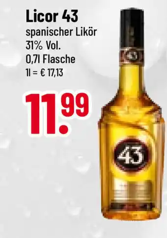 trinkgut Licor 43 700ml Angebot