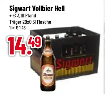 trinkgut Sigwart Vollbier Hell 20*500ml Angebot