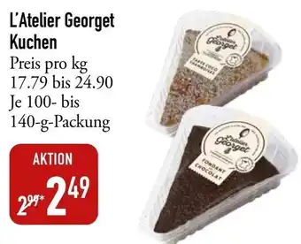 Galeria Markthalle L'Atelier Georget Kuchen 100-140 g Packung Angebot