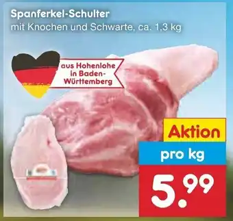 Netto Marken-Discount Spanferkel-Schulter 1kg Angebot