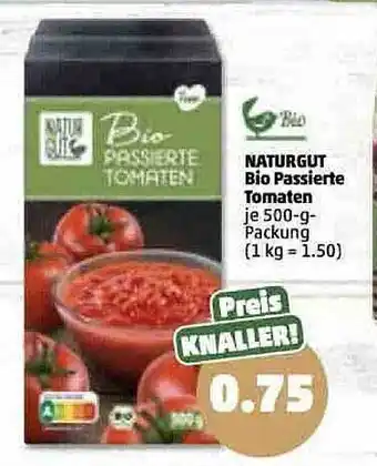 PENNY Naturgut bio passierte tomaten Angebot