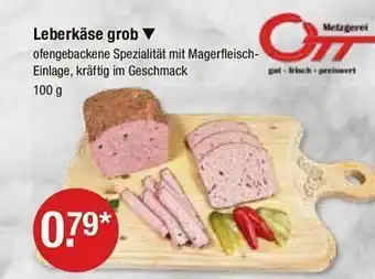 V Markt Leberkäse grob Angebot