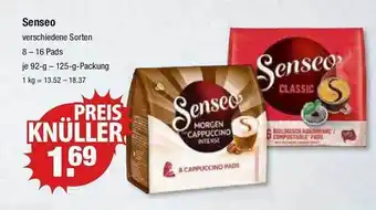 V Markt Senseo verschiedene sorten Angebot