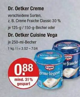 V Markt Dr. oetker creme dr. oetker cuisine vega Angebot