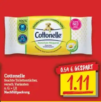 NP Discount Cottonelle feuchte Toilettentucher Angebot