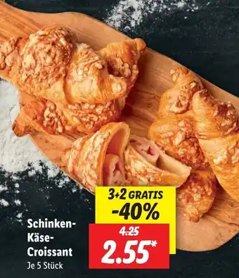 Lidl Schinken Käse Croissant 5 Stück Angebot