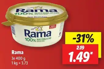 Lidl Rama 400 g Angebot